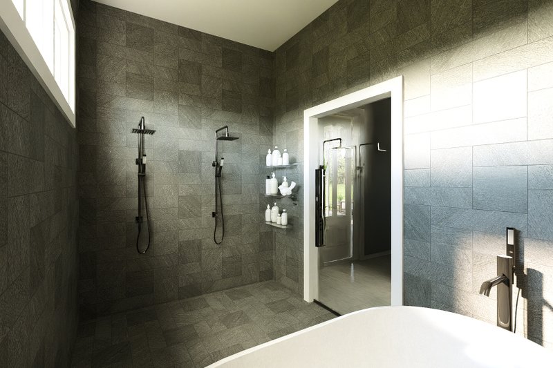 House Blueprint - Interior - Master Bathroom 2 for Barndominium House Plan #1064-455 - 3 bed, 2.5 bath