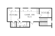 European Style House Plan - 3 Beds 3.5 Baths 3522 Sq/Ft Plan #15-222 