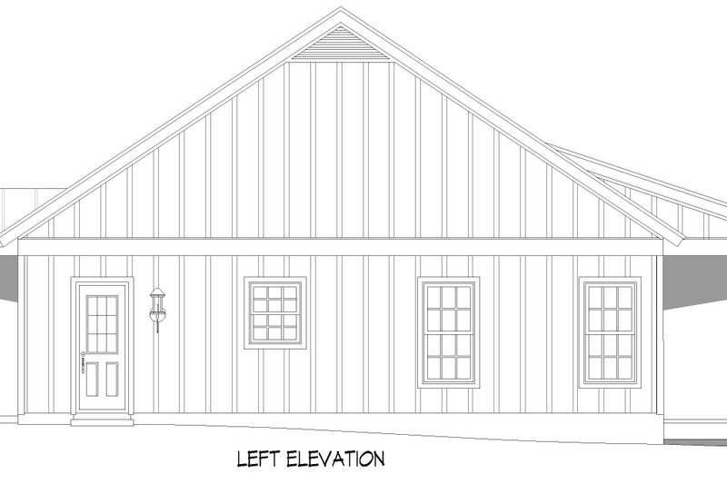House Design - Exterior - Other Elevation for Country House Plan #932-627 - 2 bed, 2 bath