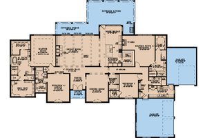 Floor Plan - Other Floor for European House Plan #923-274 - 4 bed, 4 bath