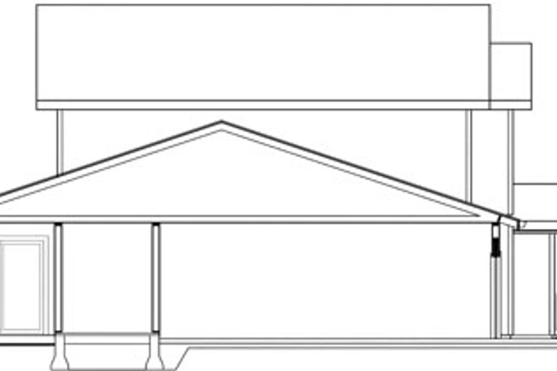 Home Plan - Exterior - Other Elevation for Traditional House Plan #124-813 - 6 bed, 3 bath