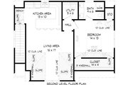 Farmhouse Style House Plan - 1 Beds 1 Baths 826 Sq/Ft Plan #932-1043 