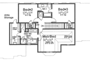 European Style House Plan - 3 Beds 2.5 Baths 2168 Sq/Ft Plan #310-321 