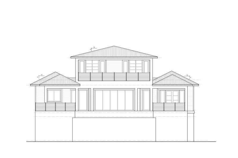 House Plan Design - Exterior - Rear Elevation for Cottage House Plan #938-159 - 4 bed, 3.5 bath