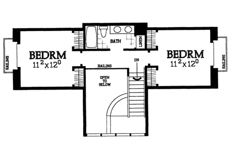 Country Style House Plan - 3 Beds 2.5 Baths 2170 Sq/Ft Plan #72-135 ...