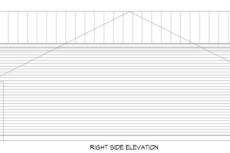 House Blueprint - Exterior - Other Elevation 1 for Traditional House Plan #932-680, 0 bath