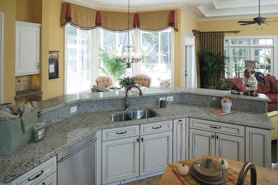 Interior - Kitchen for Colonial House Plan #930-220 - 4 bed, 2.5 bath