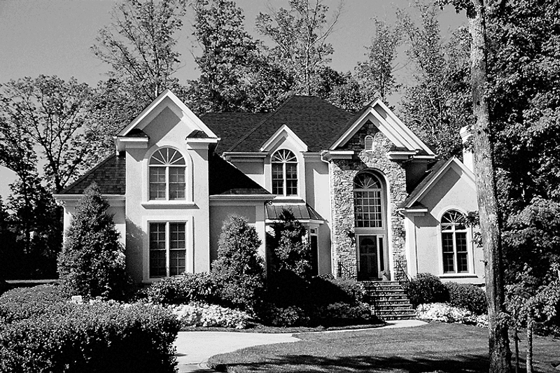 Architectural House Design - European Exterior - Front Elevation Plan #453-379