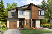 Contemporary Style House Plan - 6 Beds 4.5 Baths 1714 Sq/Ft Plan #48-1070 