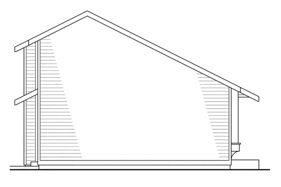 Exterior - Other Elevation House Plan #124-677 - 2 bed, 1.5 bath