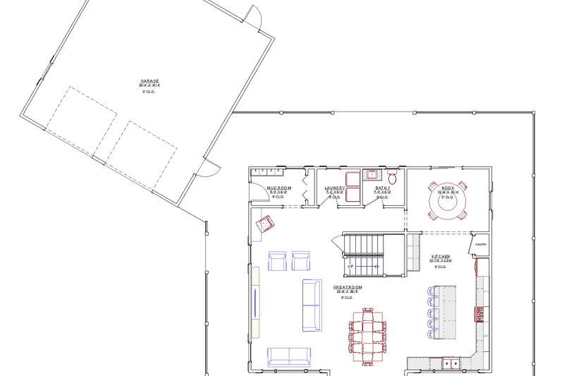 Dream House Plan - Photo 5 for Farmhouse House Plan #1109-35 - 4 bed, 2.5 bath