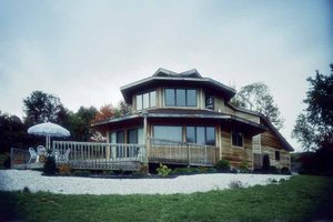 Home Plan - Exterior - Front Elevation for Contemporary House Plan #320-825 - 2 bed, 2 bath