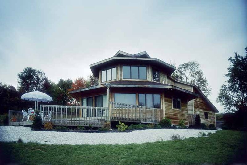 Dream House Plan - Contemporary Exterior - Front Elevation Plan #320-825