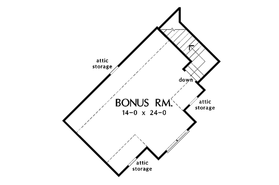 Floor Plan - Other Floor for Craftsman House Plan #929-827 - 4 bed, 3 bath