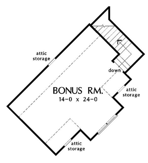 Craftsman Floor Plan - Other Floor Plan #929-827
