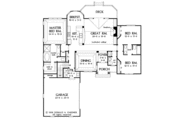 Craftsman Style House Plan - 3 Beds 2.5 Baths 1927 Sq/Ft Plan #929-438 