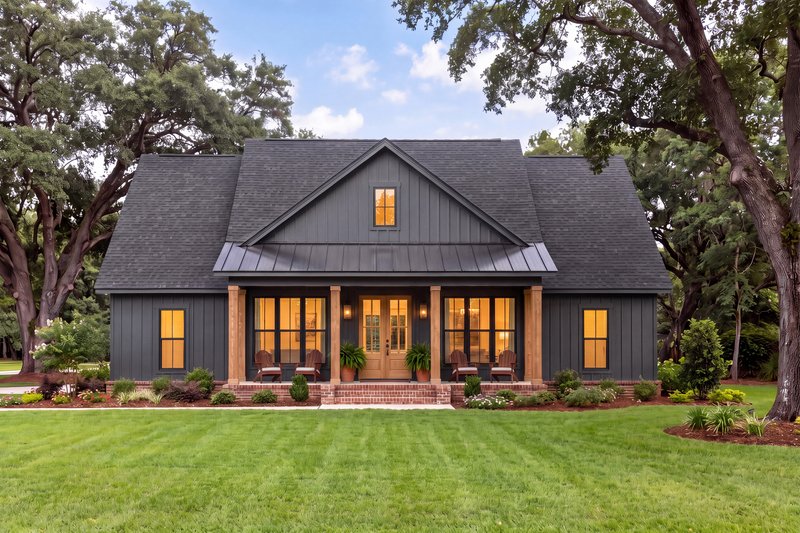 Dream House Plan - Exterior - Front Elevation 5 for Farmhouse House Plan #430-448 - 3 bed, 2.5 bath