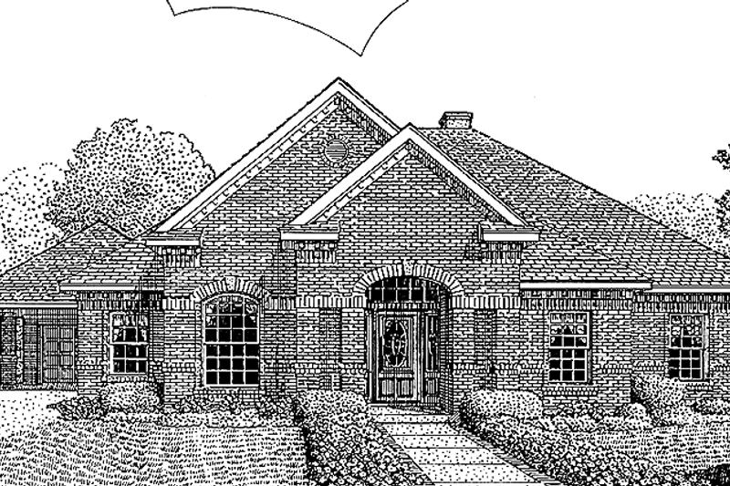 Home Plan - Country Exterior - Front Elevation Plan #968-22
