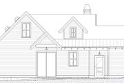 Traditional Style House Plan - 1 Beds 1.5 Baths 799 Sq/Ft Plan #895-130 