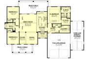 Farmhouse Style House Plan - 3 Beds 2.5 Baths 1797 Sq/Ft Plan #430-316 