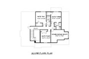 Craftsman Style House Plan - 4 Beds 3.5 Baths 2744 Sq/Ft Plan #413-138 