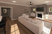 Farmhouse Style House Plan - 2 Beds 1 Baths 1520 Sq/Ft Plan #44-233 
