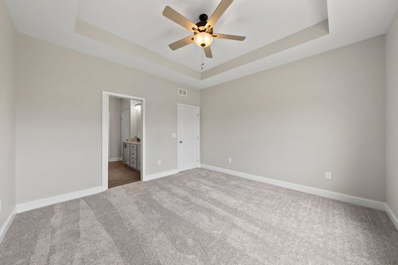 Interior - Master Bedroom 1 for Farmhouse House Plan #20-2398 - 4 bed, 3.5 bath