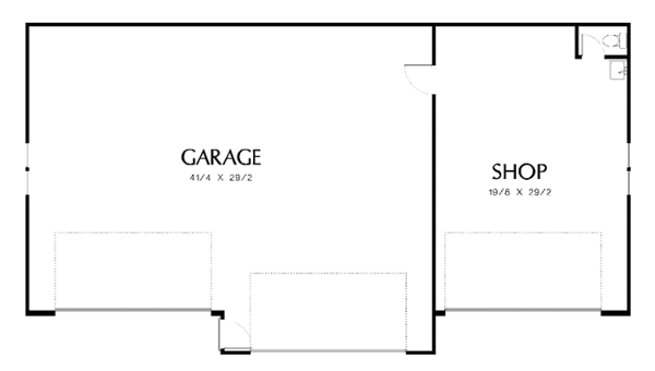 Country Floor Plan - Main Floor Plan #48-828