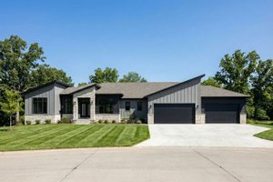 Dream House Plan - Exterior - Front Elevation for Contemporary House Plan #20-2614 - 3 bed, 2.5 bath