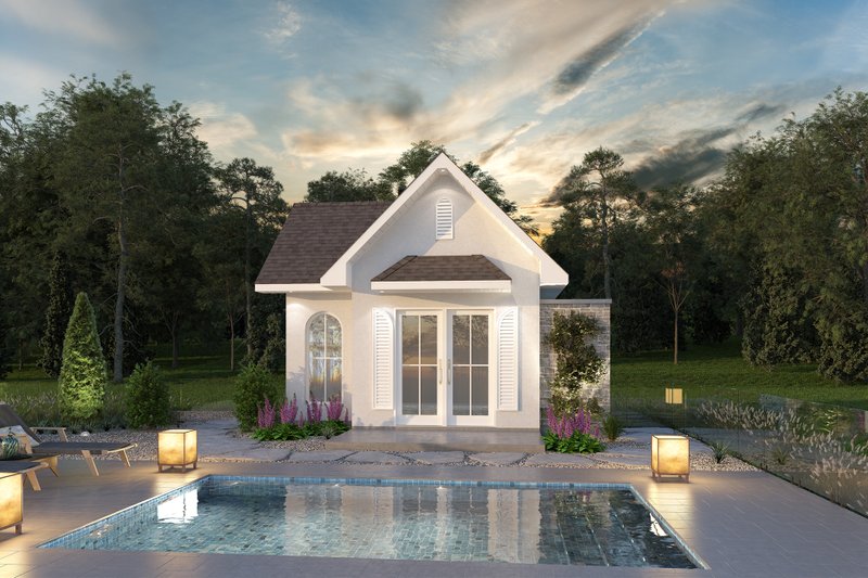 Dream House Plan - Bungalow Exterior - Front Elevation Plan #23-2810