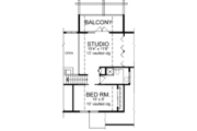 European Style House Plan - 2 Beds 2 Baths 1154 Sq/Ft Plan #118-142 