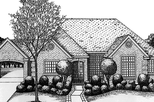 House Design - Country Exterior - Front Elevation Plan #968-5