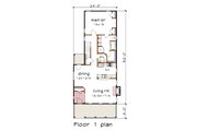 Craftsman Style House Plan - 3 Beds 2.5 Baths 1618 Sq/Ft Plan #79-303 