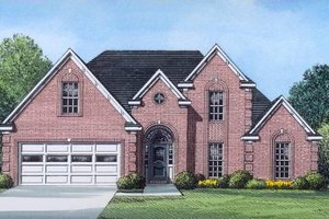 Traditional Exterior - Front Elevation Plan #424-69