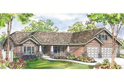 Craftsman Style House Plan - 4 Beds 2.5 Baths 2432 Sq/Ft Plan #124-460 