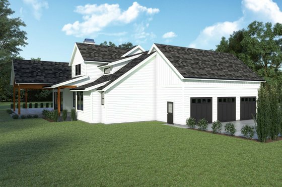 Exterior - Other Elevation for Farmhouse House Plan #1070-177 - 4 bed, 3.5 bath