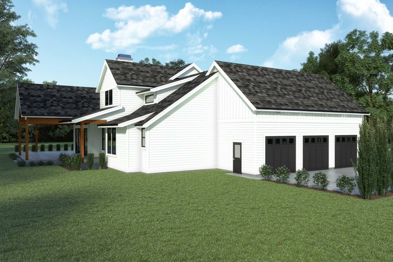Home Plan - Exterior - Other Elevation for Farmhouse House Plan #1070-177 - 4 bed, 3.5 bath