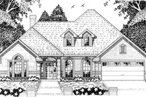 Traditional Exterior - Front Elevation Plan #42-176