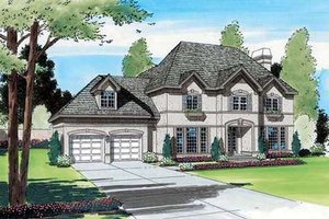 Traditional Exterior - Front Elevation Plan #312-400