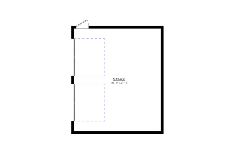 House Blueprint - Floor Plan - Main Floor for Colonial House Plan #1114-44, 0 bath