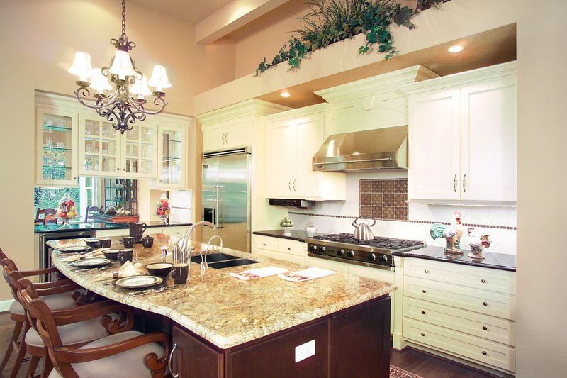 House Blueprint - Photo 14 for Traditional House Plan #132-206 - 4 bed, 3 bath