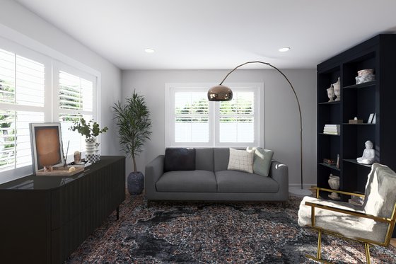 Interior - Family Room 4 for Traditional House Plan #1060-211 - 3 bed, 2.5 bath