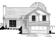Traditional Style House Plan - 3 Beds 2 Baths 1827 Sq/Ft Plan #67-117 
