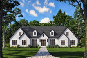 Traditional Exterior - Front Elevation Plan #430-383