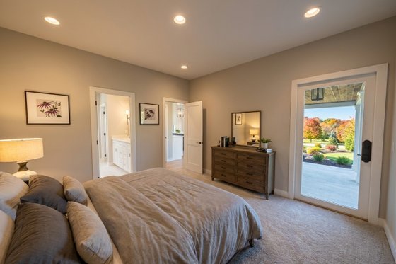 Interior - Master Bedroom for Farmhouse House Plan #51-1522 - 3 bed, 3.5 bath