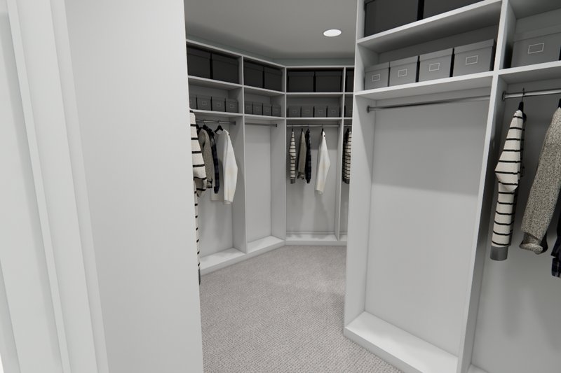 House Blueprint - Interior - Master Bathroom 3 for Craftsman House Plan #51-1359 - 4 bed, 2.5 bath