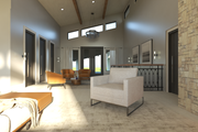 Contemporary Style House Plan - 3 Beds 3 Baths 4068 Sq/Ft Plan #1064-306 