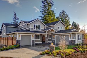 Craftsman Exterior - Front Elevation Plan #569-41