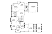 Traditional Style House Plan - 4 Beds 2.5 Baths 4600 Sq/Ft Plan #132-504 