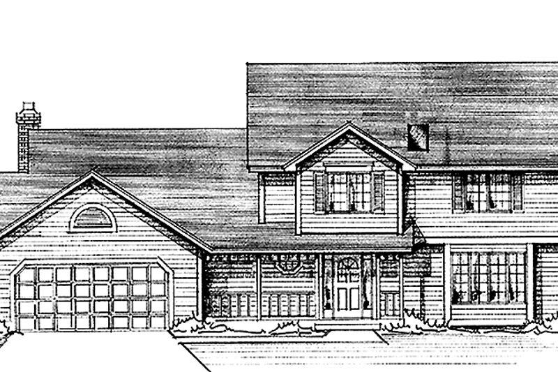 Dream House Plan - Country Exterior - Front Elevation Plan #51-862